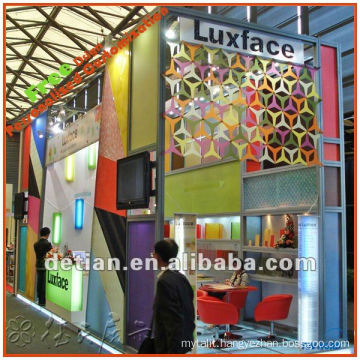 Modular construction aluminum display stand fair stand exhibition booth display with free design in Shanghai for exhibit